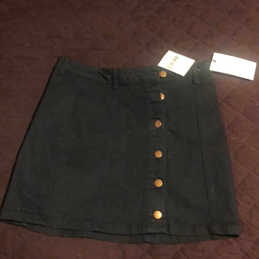 Navy skirt